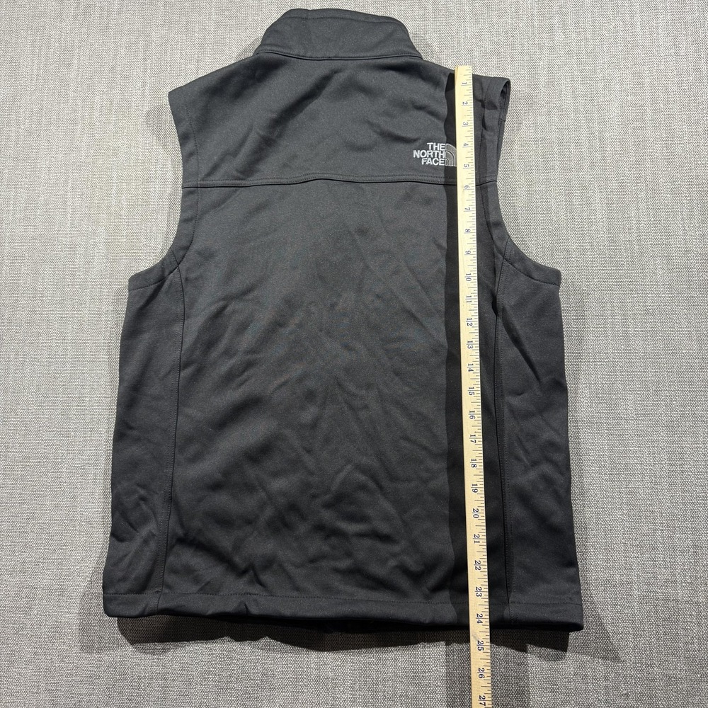 The North Face Vest Mens Small Black WindWall Softshell Full Zip Hiking Outdoor - Picture 5 of 7
